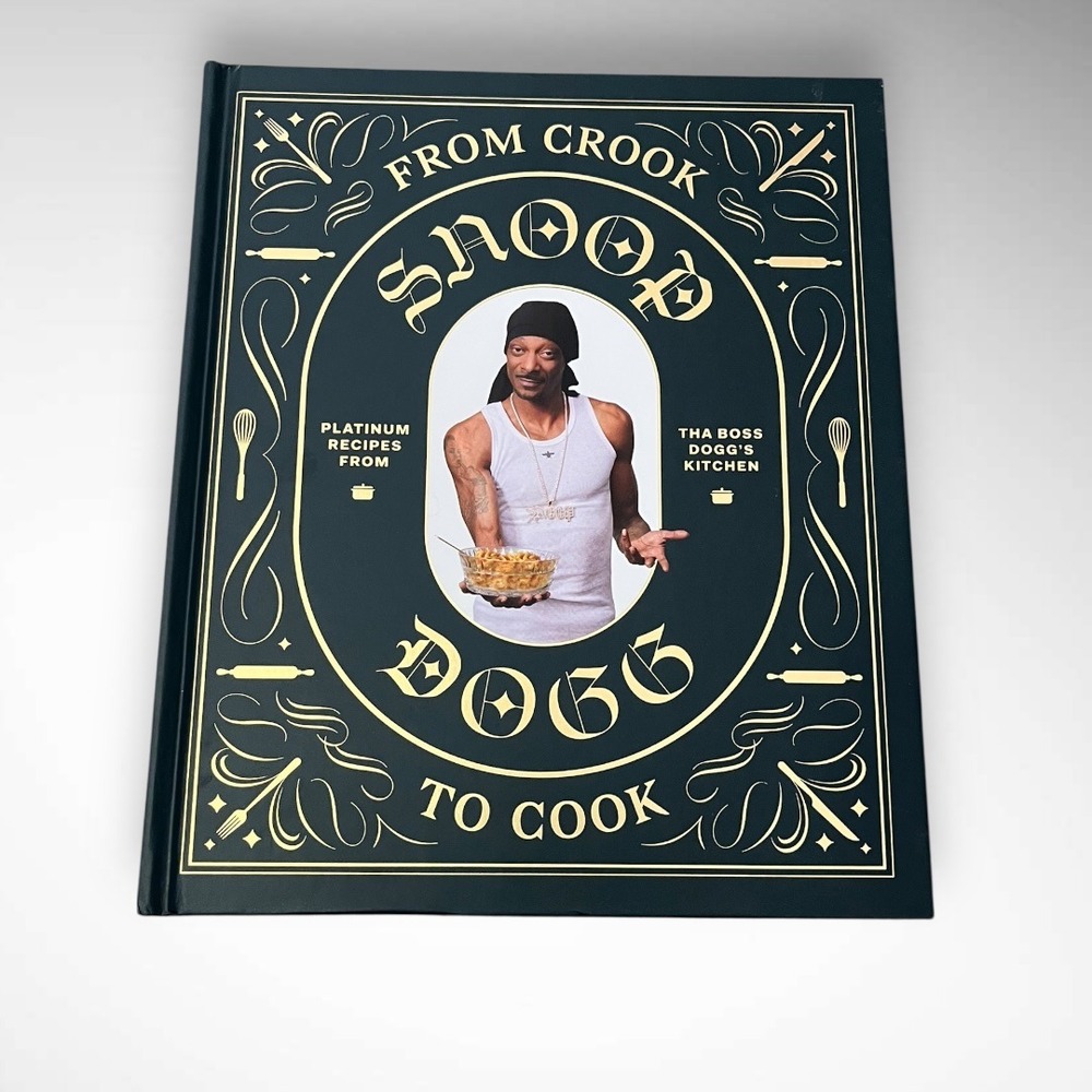 SNOOP DOGG From Crook To Cook Hardback Cookbook |‎ EUC